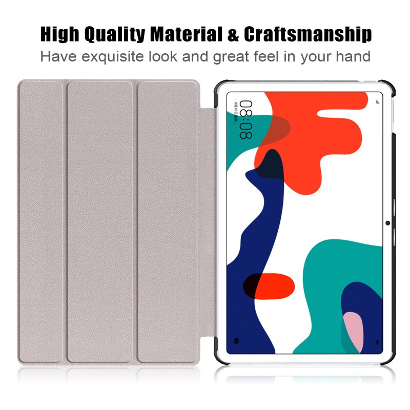 Sprawa dla Huawei MatePad 10.4 przypadku BAH4-L09 AL10 BAH3-W09 BAH3-AL00 W59 2022 szczupła PU skóra stań pokrywa Protector Shell