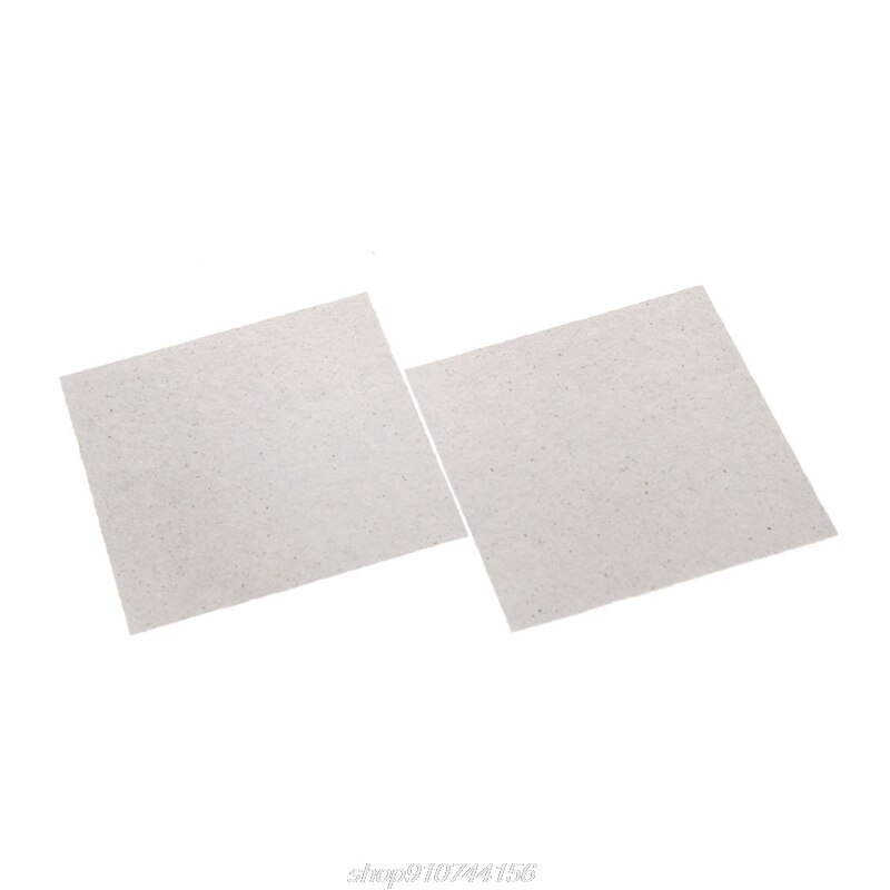 Láminas de Mica para horno microondas de 5,1 pulgadas x 5,1 pulgadas, accesorio de reparación, láminas de placas, N3 20, 2 uds.