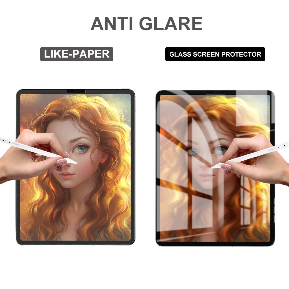 Zoals Papier Screen Protector Voor Ipad Mini 6 Ipad Mini6 Paperfeel Film Matte Pet Anti-Glare Schilderen Film voor Apple Potlood