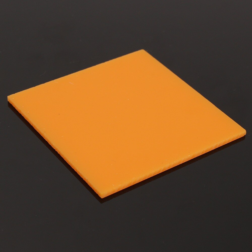Feuilles de plexiglas teintées (PMMA) en acrylique Transparent | 100x100x2.8mm, plaque acrylique noir/blanc/rouge/vert/orange