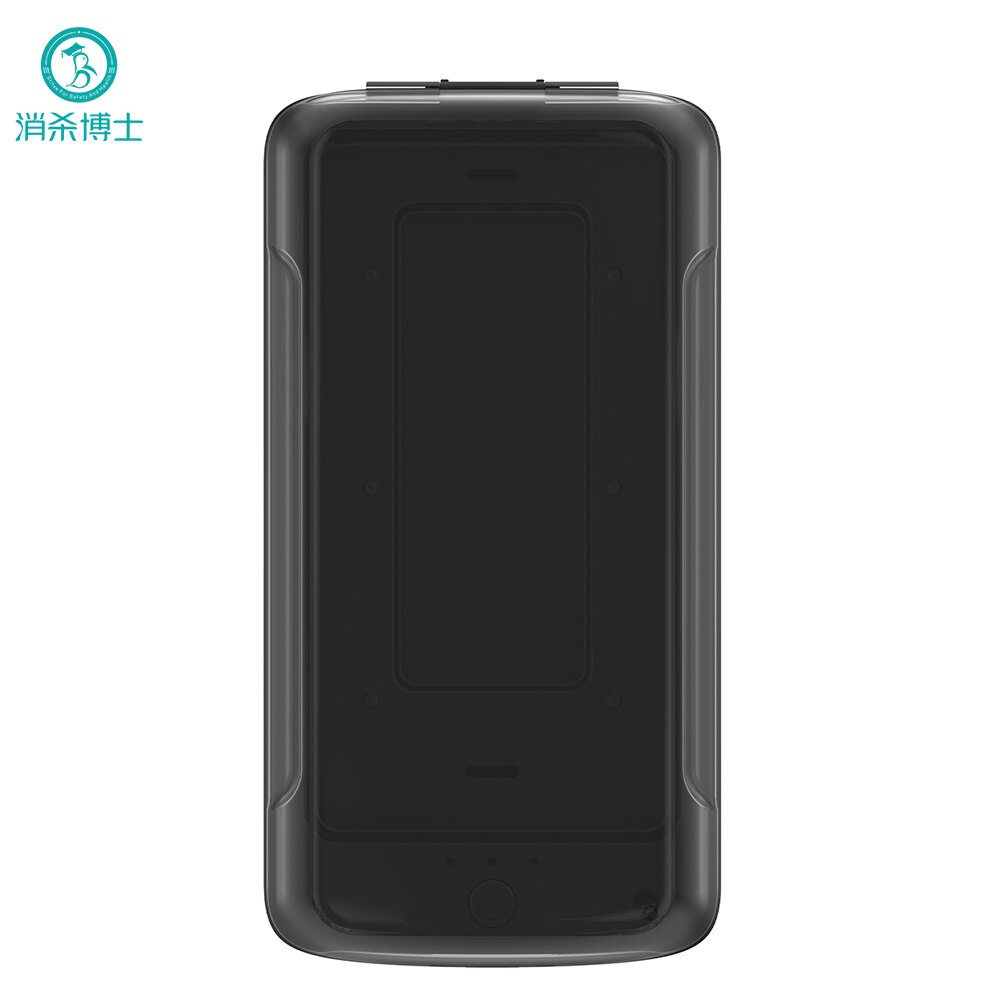 X4 UV Mobile Phone Sanitizer Wireless Charger Portable UV Light Sterilizer Phones Cleaner Personal Mask Sanitizer Disinfection