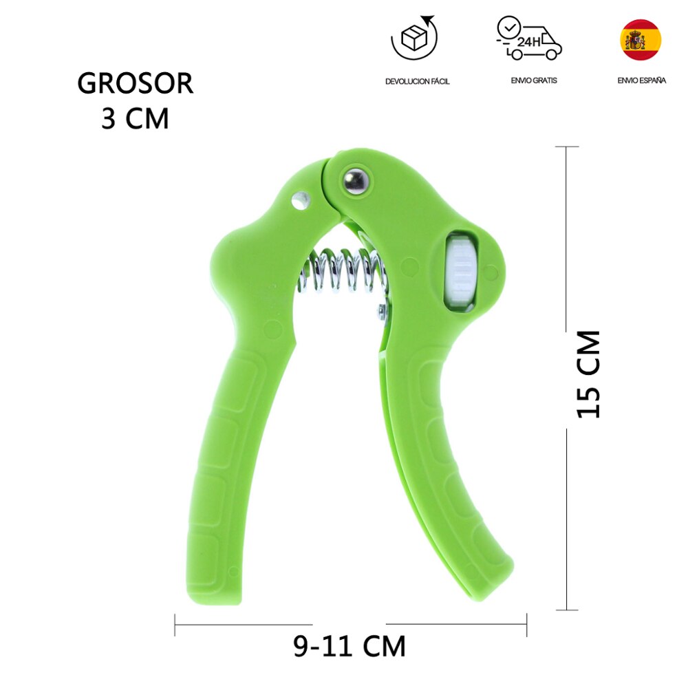 Pinza pesada ajustable de 5-20Kg ejercitador de mano tensor de manos , expansor de manos, tensor ajustable, expansor ajustable