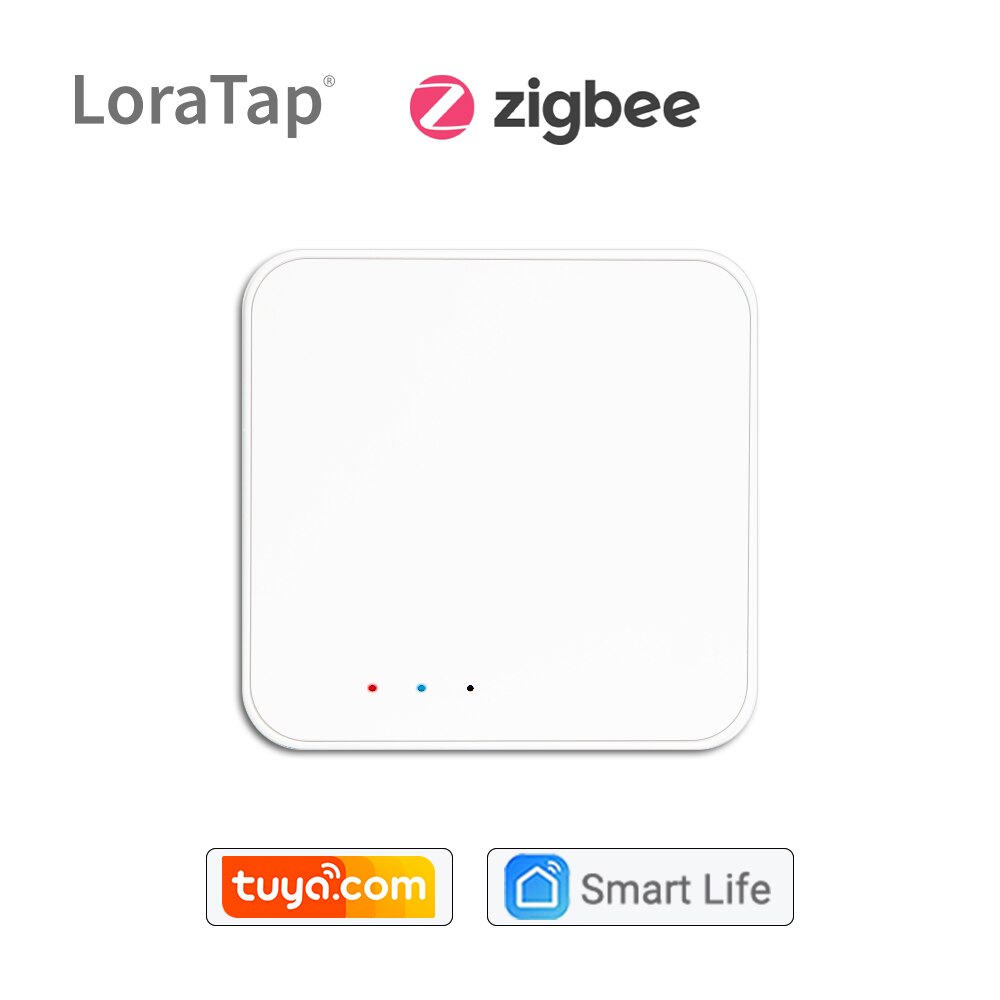 LoraTap Tuya ZigBee 3.0 Smart Hub Wireless Gateway Bridg Smart Life App Remote Control Tuya Devices Mesh Home Automation DIY