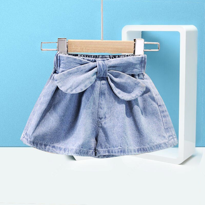 New Summer tinta unita bambini bambini neonati vestiti per ragazze pantaloncini di Jeans pantaloni per ragazze Jeans lunghi pentole lunghe per l&#39;autunno