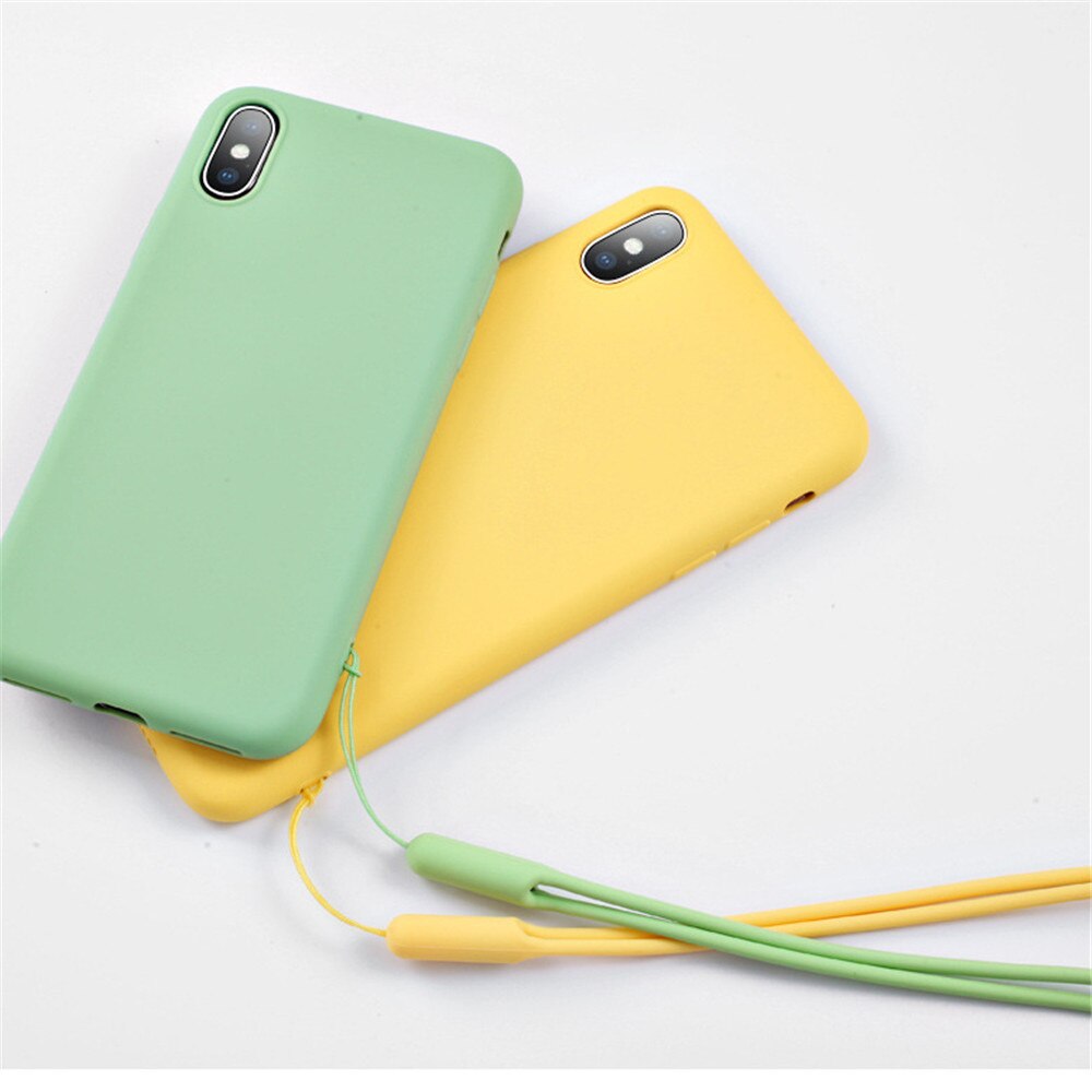 Lanière de téléphone portable corde de main en silicone courte anti-perte couleur lanière de téléphone souple flexible clé U disque lanière multifonction