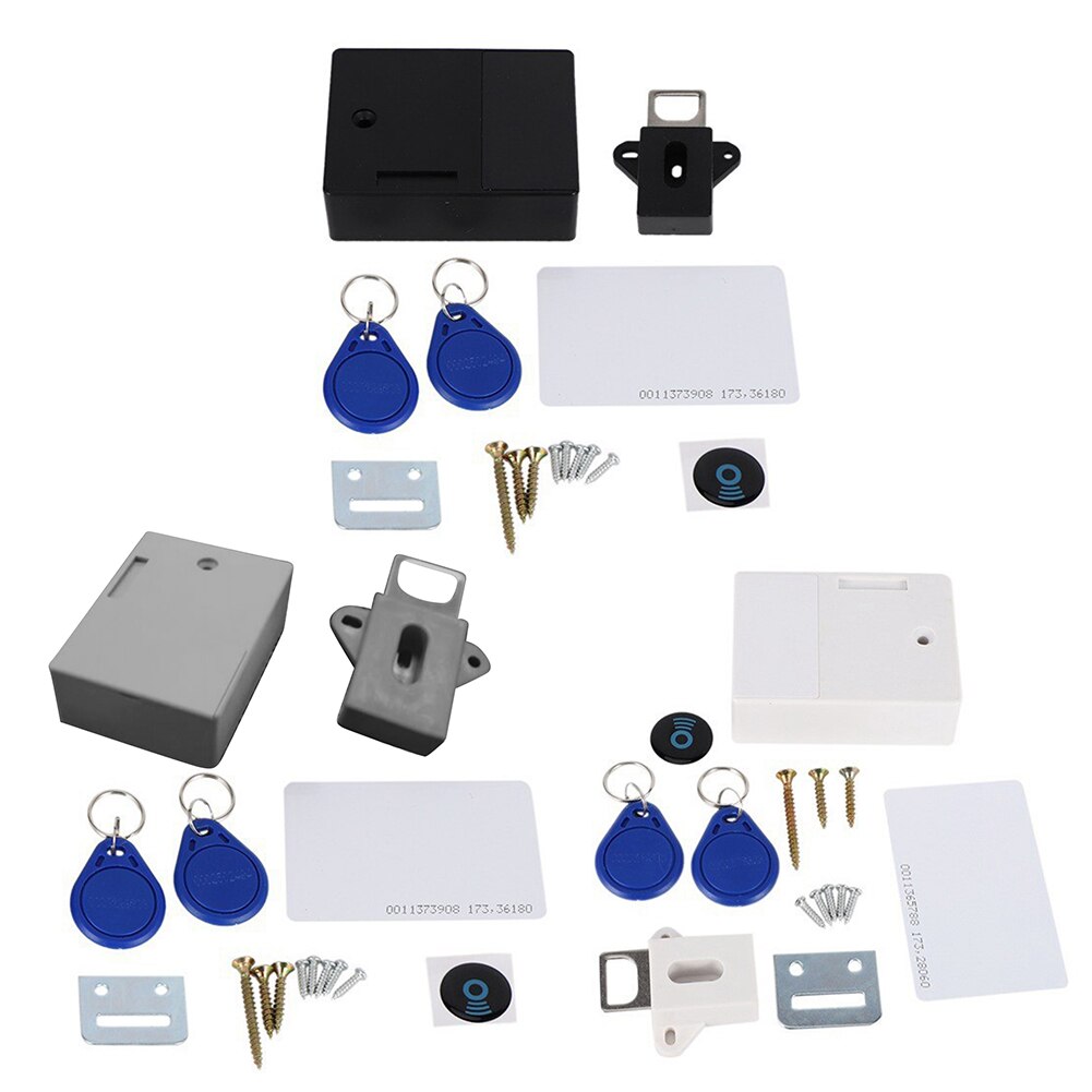 Invisible RFID Free Opening Smart IC Card Sensor Cabinet Lock Locker Wardrobe Shoe Cabinet Drawer Door Electronic Locks