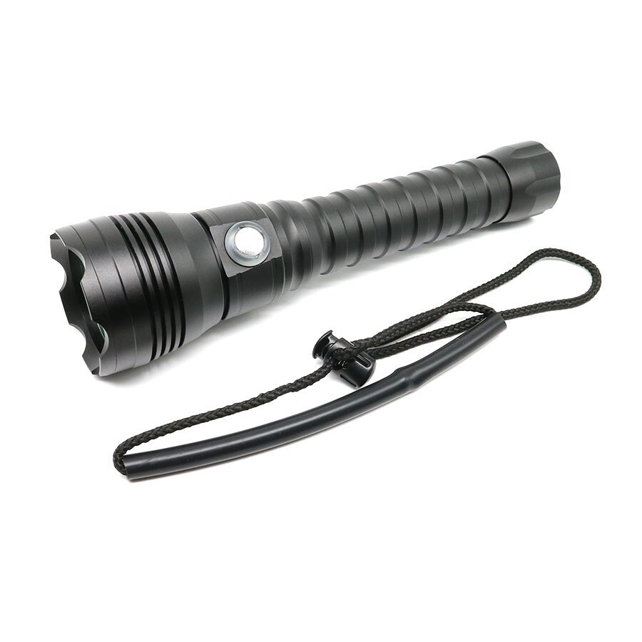 Linterna de submarinismo XHP70.2, luz LED subacuática de 100M XHP70, Linterna de buceo impermeable, batería 26650 + cargador