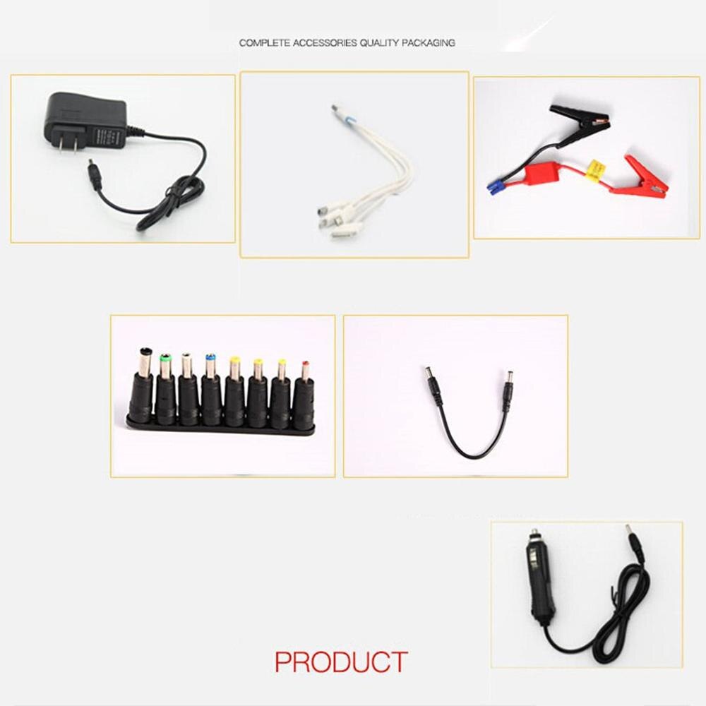 USB Car Jump Starters Multifunction Car Emergency Charger Battery Power Waterproof Starting Device