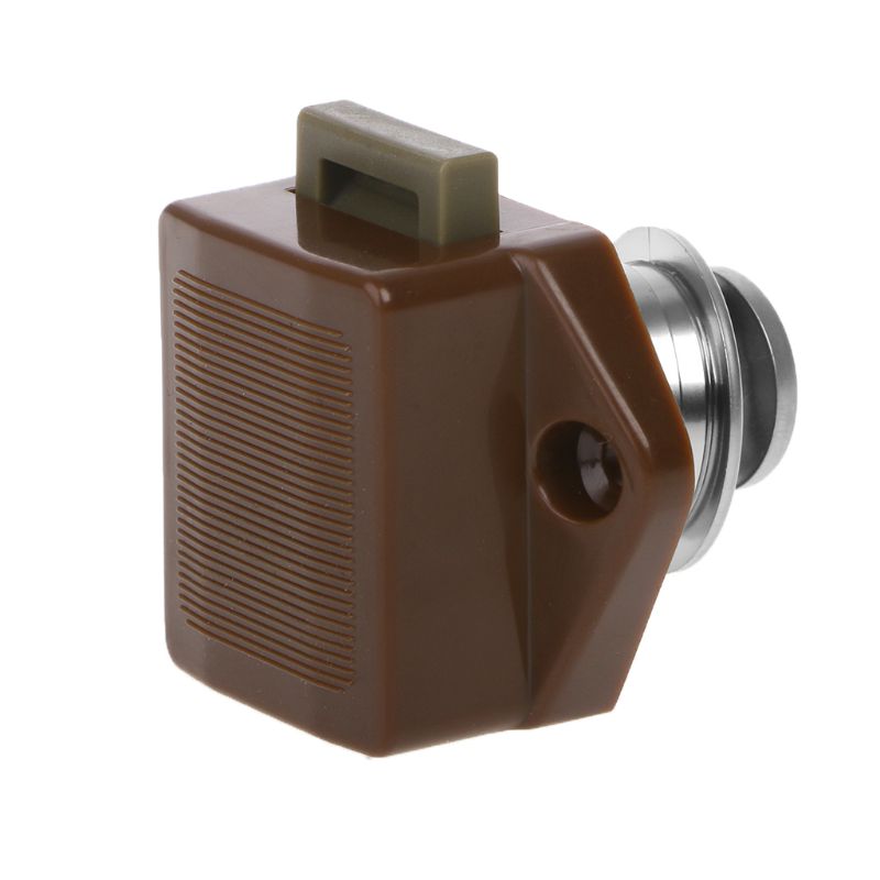 QM82 Meubelbeslag Mini Push Lock Knop Catch Lock Kast Deurknop voor RV Kast Lade fo