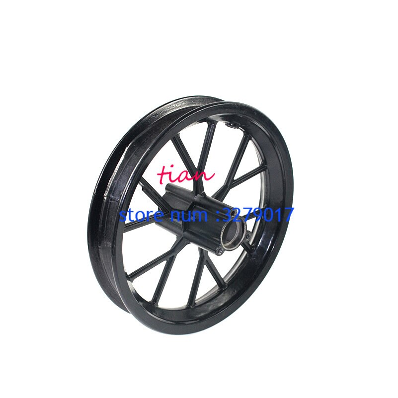 Llanta de aleación de aluminio para Mini Moto, llanta delantera y trasera de 222mm, 49cc,