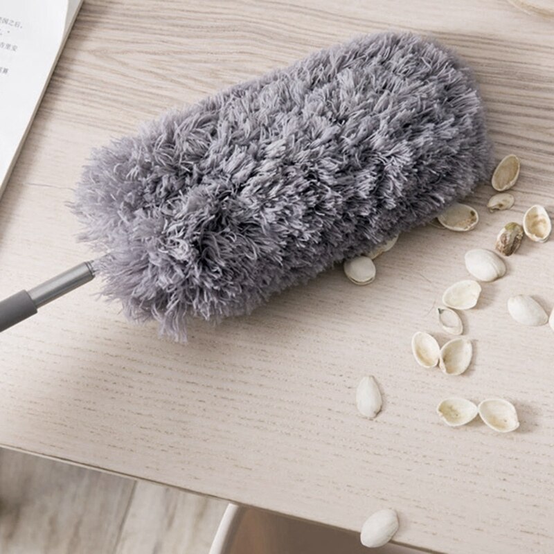 Microfiber Dusting Retractable Household Cleaner Feather Duster Car er From the Dust Brush