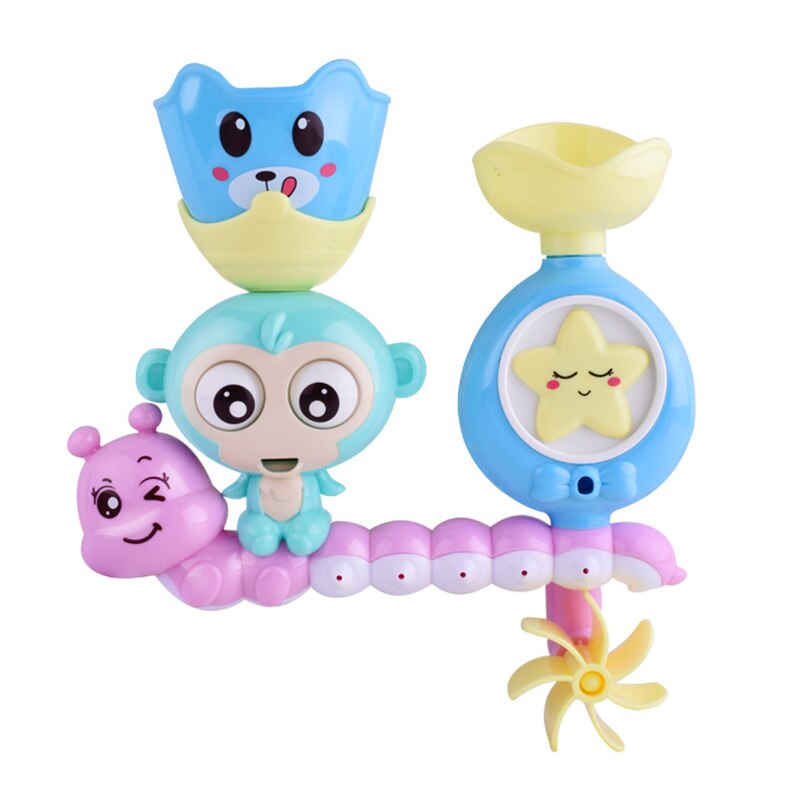 Baby Kids Bath Toy Suction Cup Track Water Games Toys Children Water Bathroom Bath Shower Water Bath Toy Child Birthday