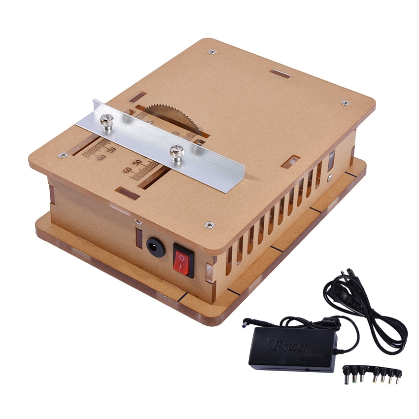 Transparent Acrylic Miniature Table Saw Cutting Wood Cutting Machine Board DIY Mini Table saw, Woodworking Table Saws 12V - 24v