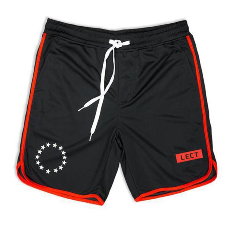 Menn shorts menn beaching korte bukser sweatshorts fitness kort jogger fritids treningssentre menn stor størrelse shorts 3xl: Rød / M