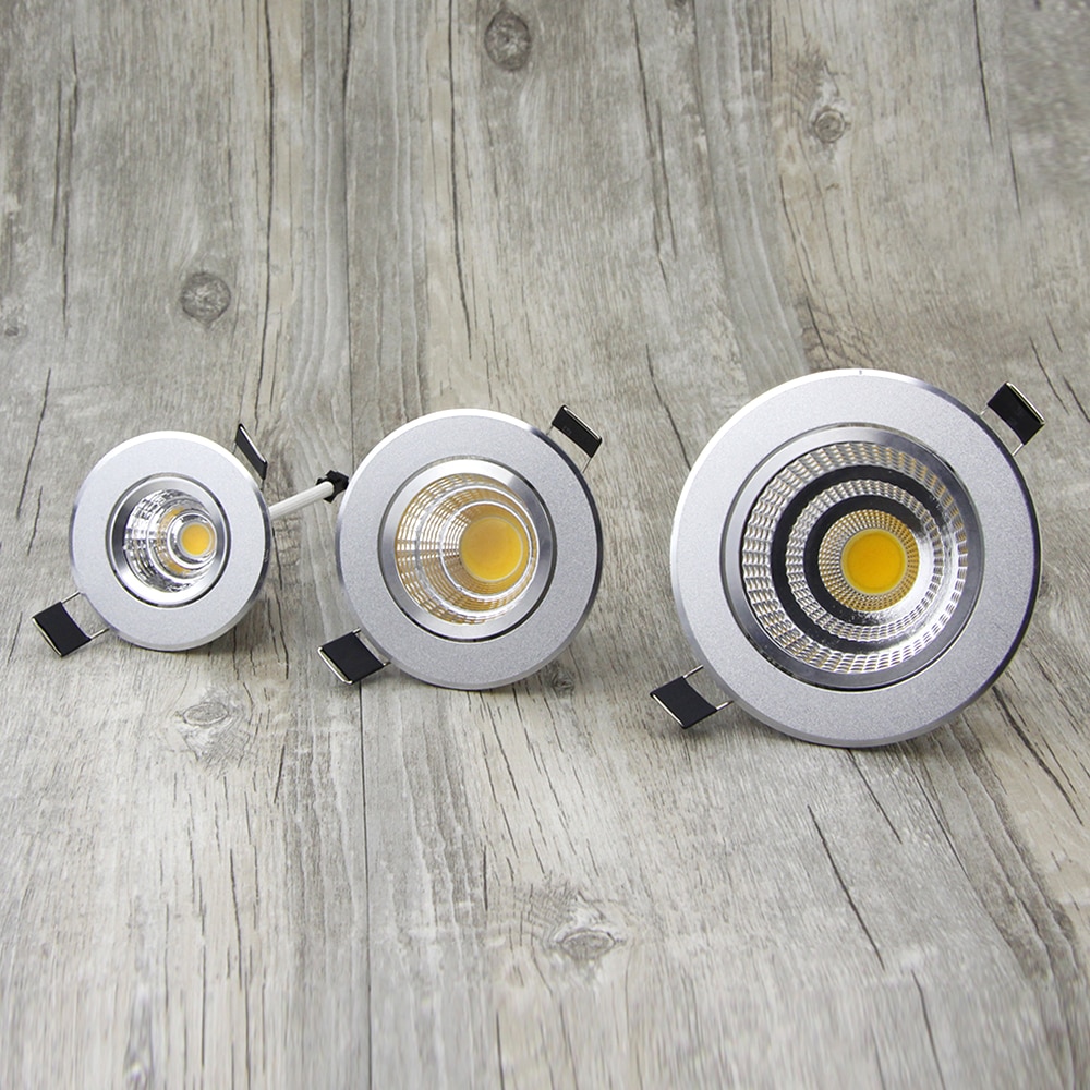 Dimbare Led Downlight Cob Plafond Spot Verlichting 6W 9W 12W 15W Led Lamp Slaapkamer Keuken Indoor plafond Inbouw Verlichting