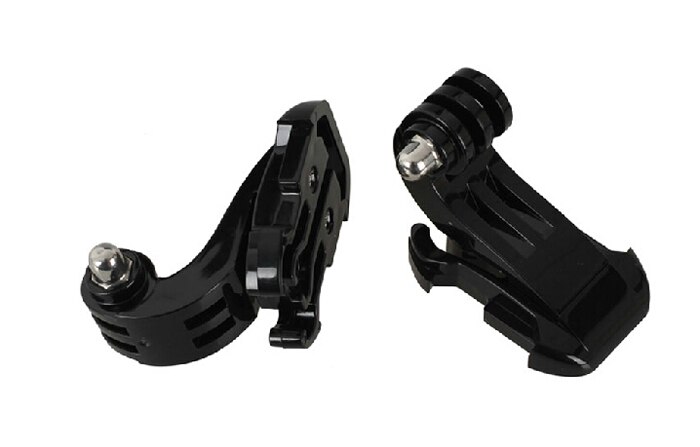 2 stuks j-haakgesp basisbevestiging snelontgrendeling verticale oppervlaktebevestiging borstbandbevestigingsadapter voor gopro hero 4 3+ 3 2