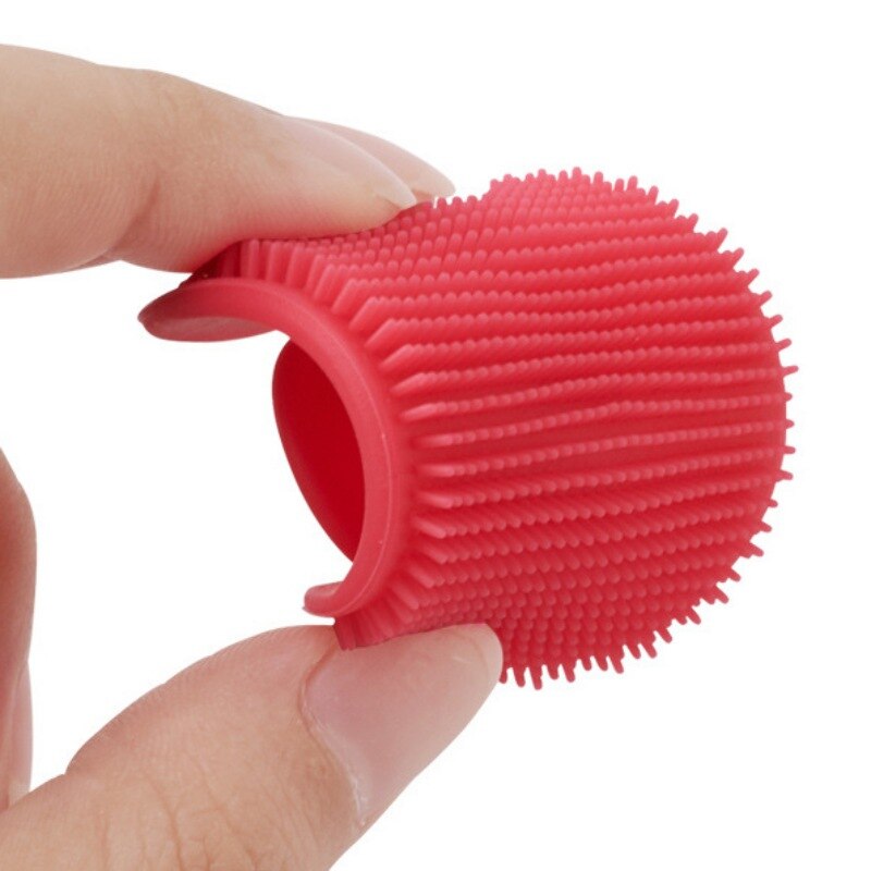 Baby Bad Cradle Cap Silicone Borstel Peuter Douche Massage Borstel Voor Droge Huid Haar