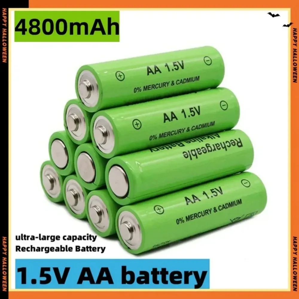 3800 mah 1.5v aa+aaa wiederaufladbare aaa-alkalisch-batterie, geeignet für taschenlampe, maus, uhr, fernbedienung usw. + ladegerät