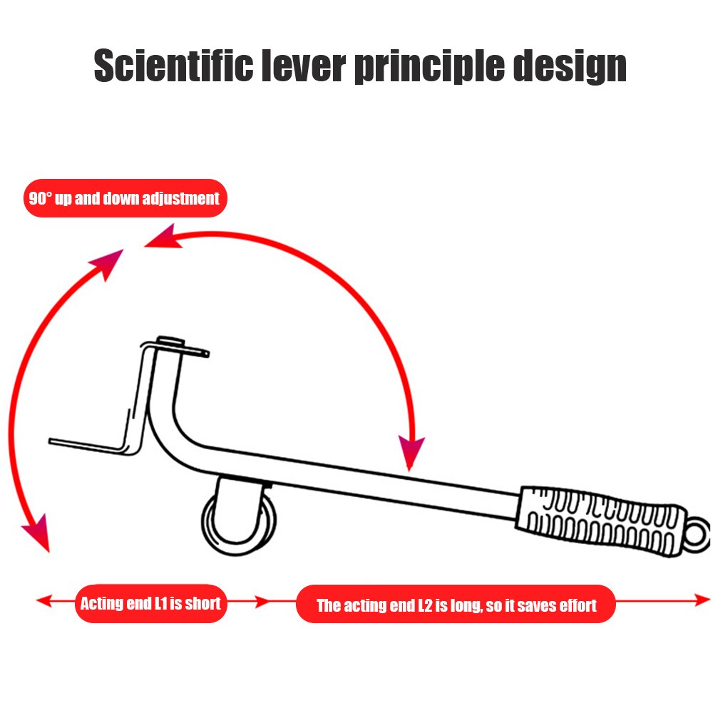 Mover más fácilmente, puede cargar 200 kg, rueda giratoria de muebles, artefacto móvil, polea móvil, herramientas de manejo de mercancías pesadas