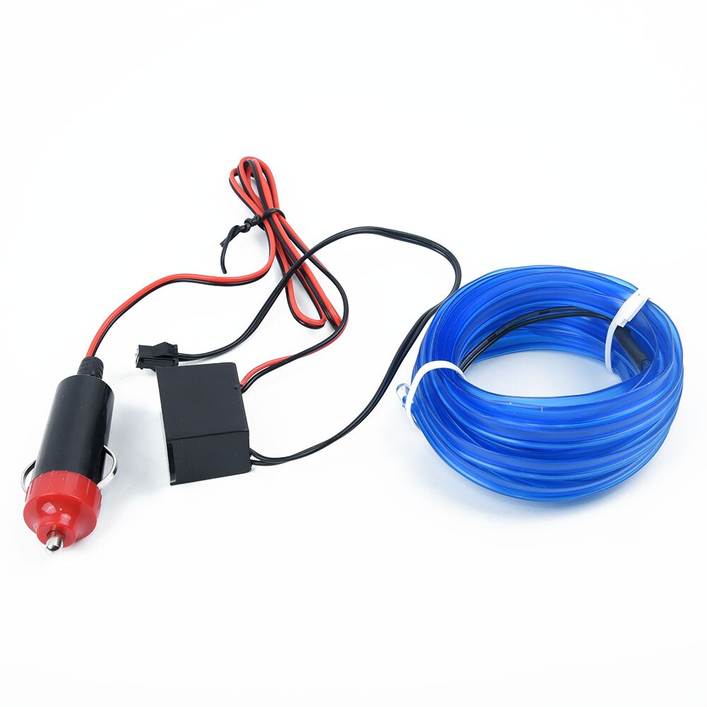 Auto LED Verlichting 4 Meter Lamp Heldere Innerlijke Flexibele Interieur 12V Deur Center Console Voor Accessoires