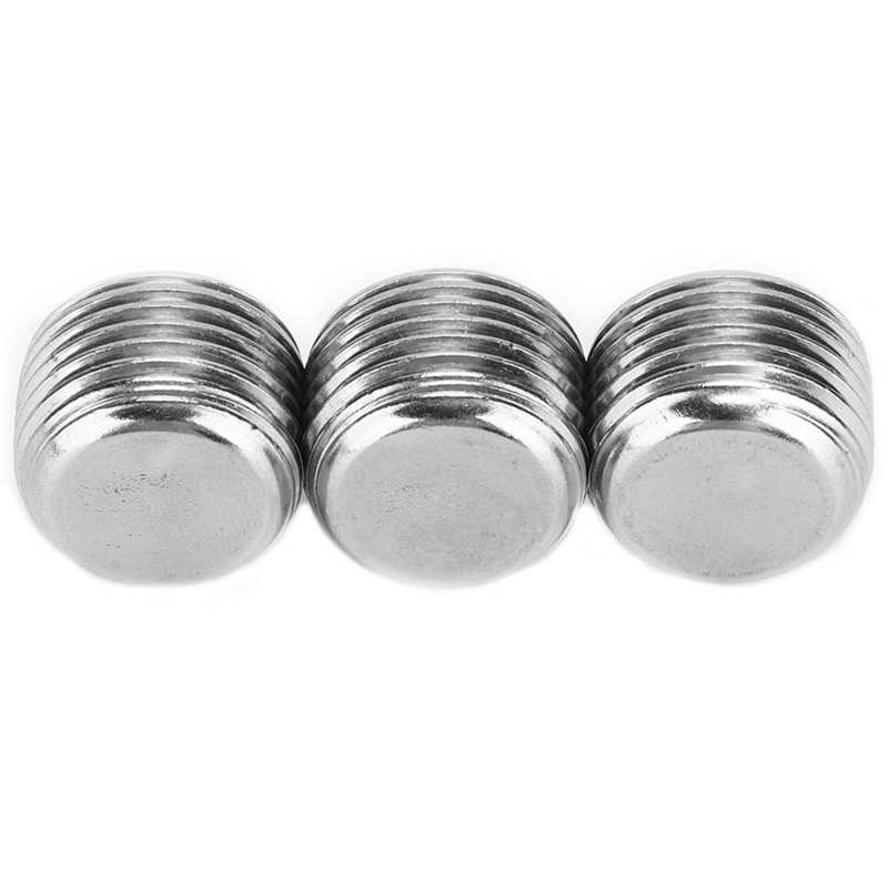 Pipe Plug Male Thread Fitting Pipe Plug Male Thread Countersunk Acid-Resistance Internal Hex Thread Male Plug 1/2in NPT for Car