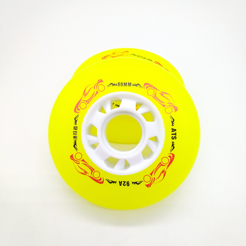 Rollrad Inline-Schlittschuh-Rad Schieberad Bremsrad 92a 72 76 80 mm Härte 92a 8 Räder/Los