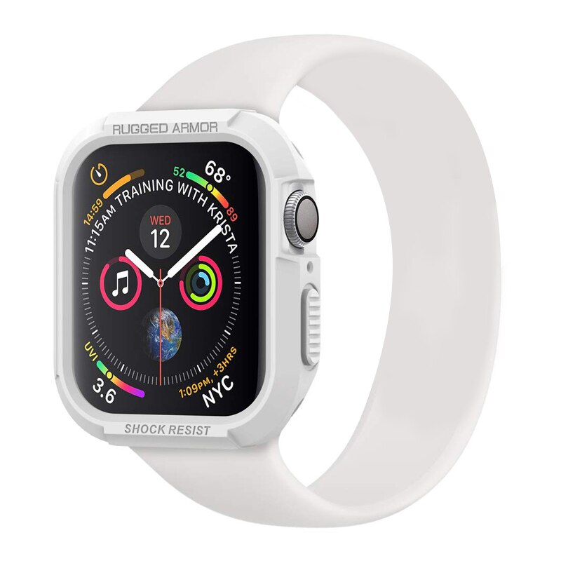 watch Accessories for apple watch case 42mm 44mm 40mm Protective cover iwatch apple watch 5/4/3/2 Tpu soft Shockproof bumper