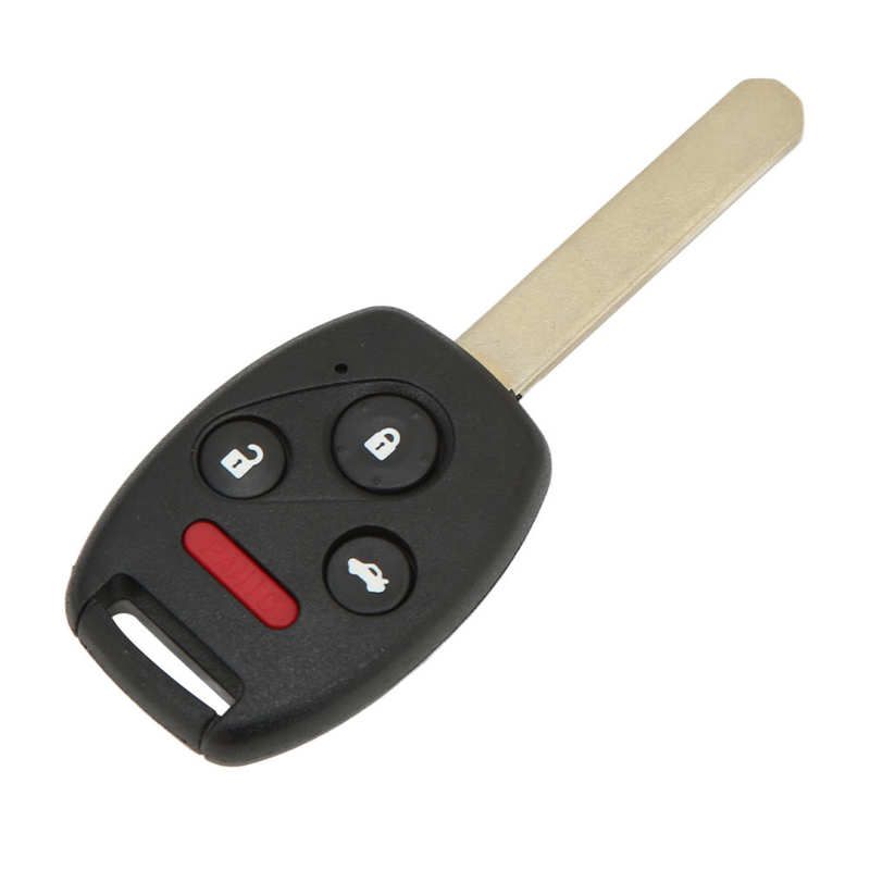 Car Remote Key 4‑Button MLBHLIK‑1T Car Key Fob with Chip for Upgrade