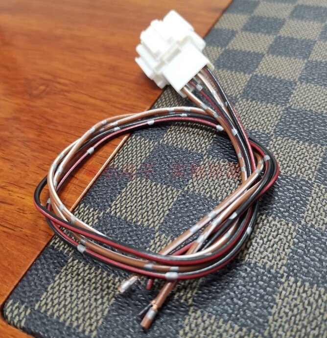 4PIN for Mazda hairspring heating connector for Honda CRV fuse box cable wire line: male cable