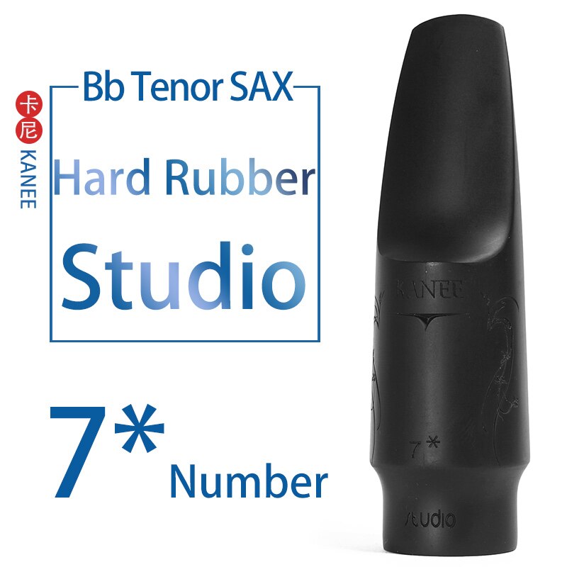 KANEE Hard Rubber mouthpiece Eb Alto Bb Tenor Bb soprano Saxophone mouthpiece Pop/Jazz