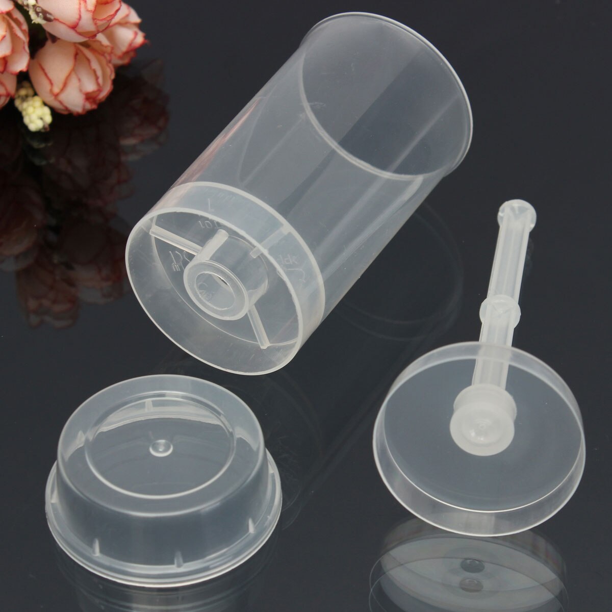 10pcs/lot Push Up Pop Containers Shooter Push Up Cakes Pops Round Shape for Home House Birthday Party decoration