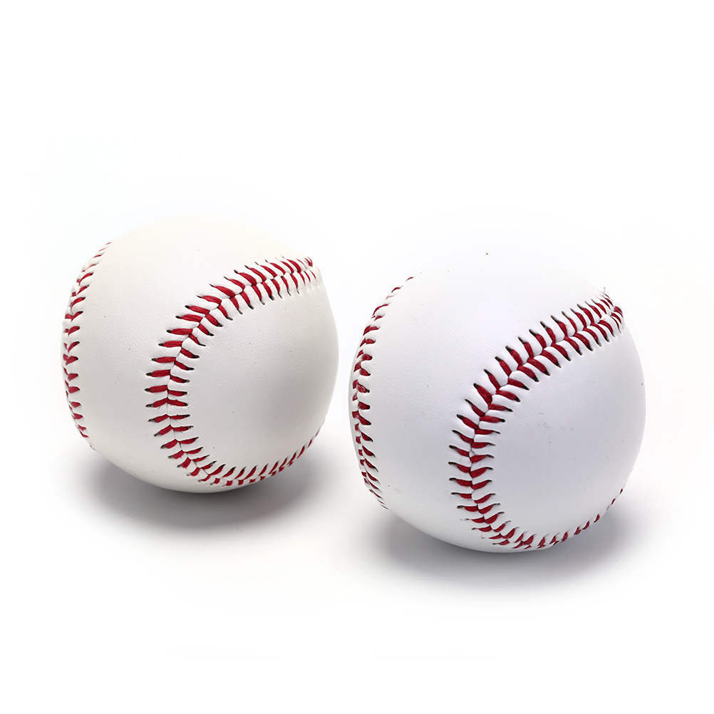 9 &quot;Baseballs Pvc Bovenste Rubber Innerlijke Zachte Harde Ballen Softbal Training Oefening