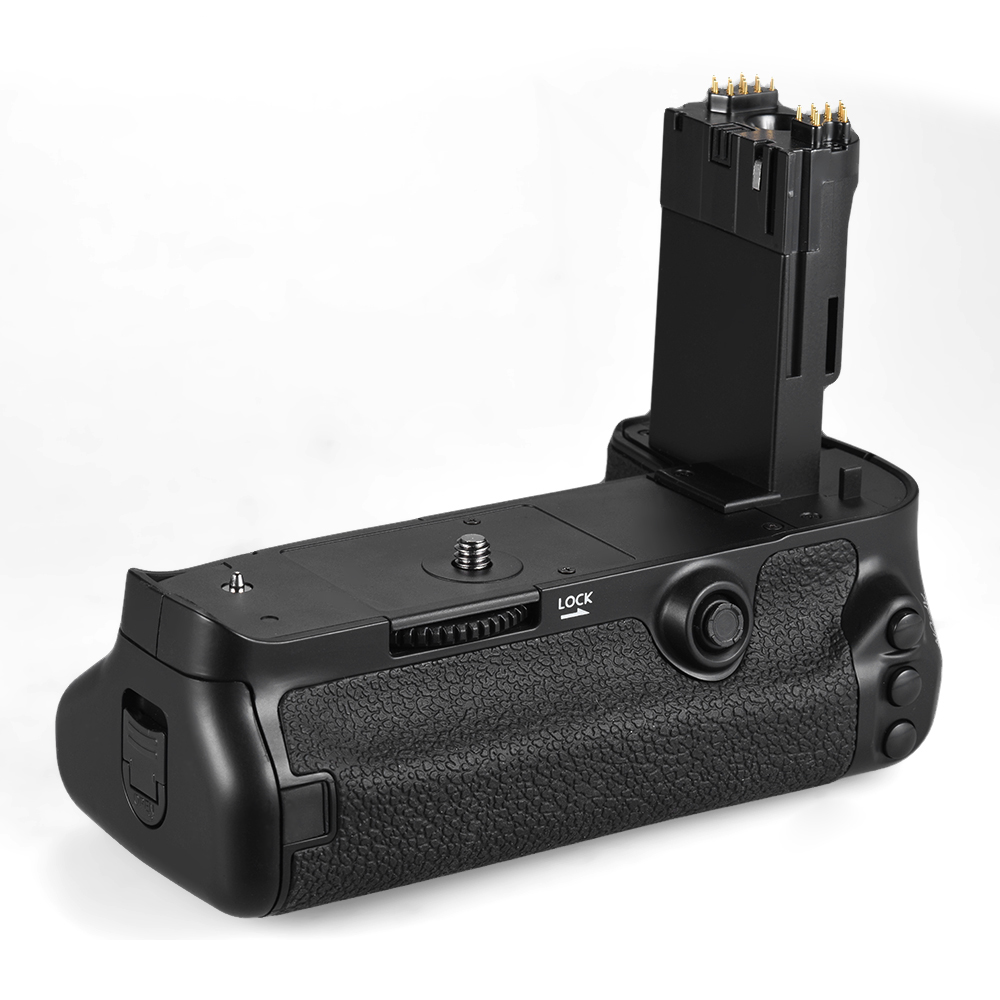 Andoer BG-1W cámara vertical soporte de batería para Canon EOS 5D Mark IV reemplazo para cámara DSLR para BG-E20