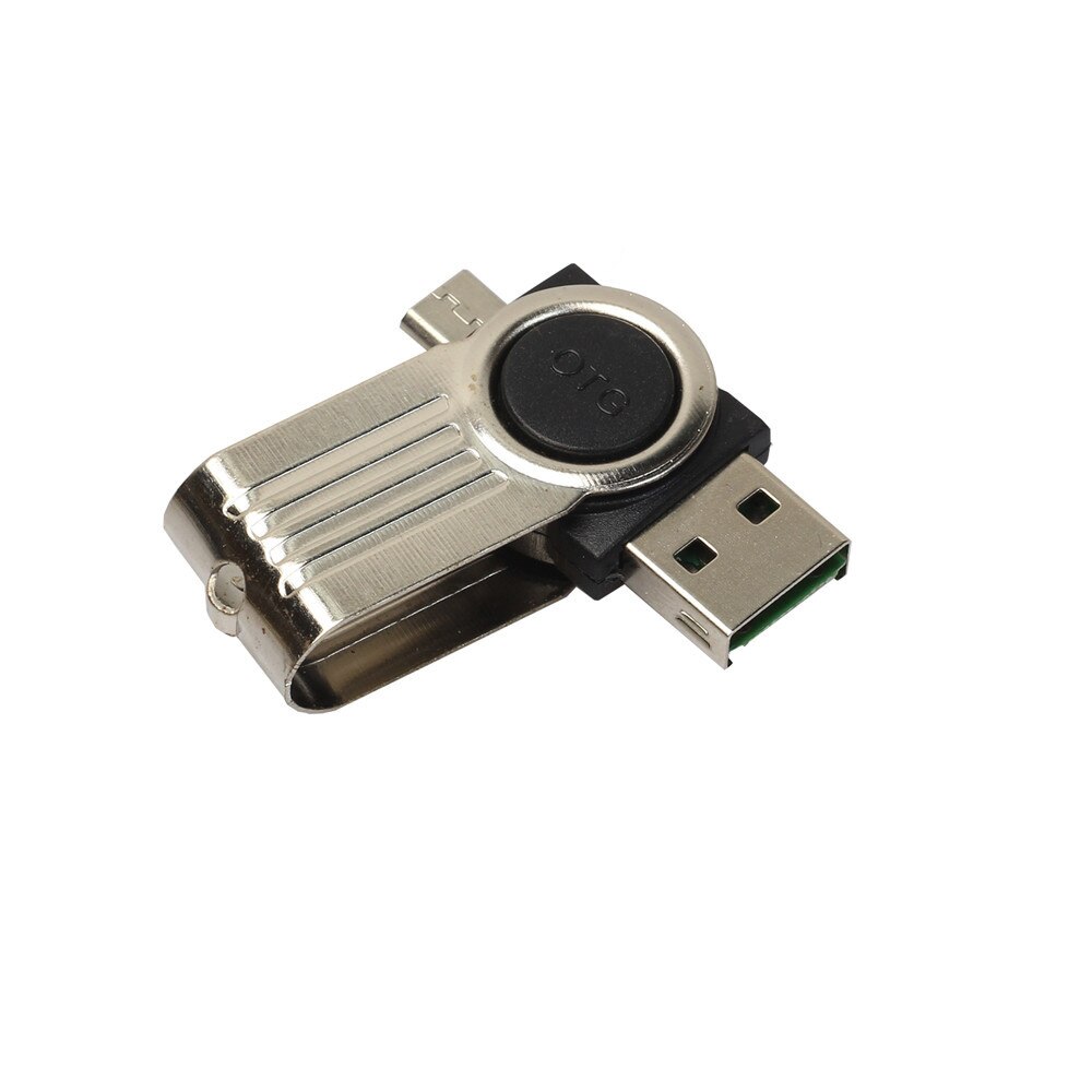 OTG Micro USB à USB 2.0 Micro SD TF adaptateur de lecteur de carte pour Android lecteur de carte de téléphone