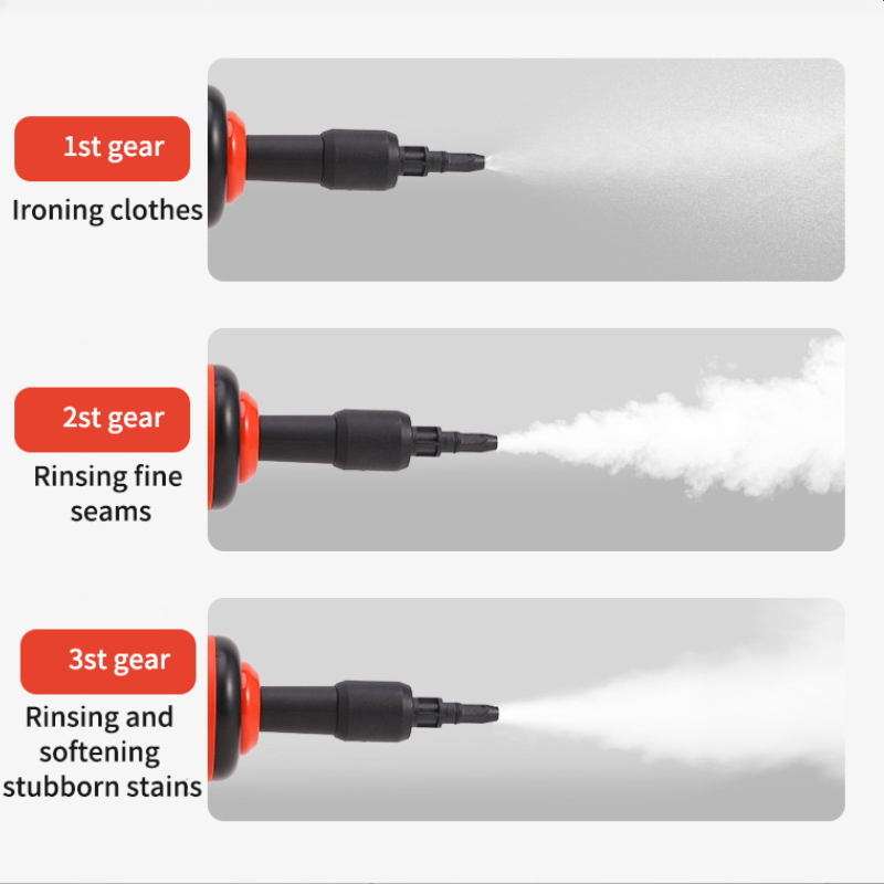 Håndholdt damprenser højtryks husholdnings bærbar damprenser til køkken hjem sofa aircondition bilvasker