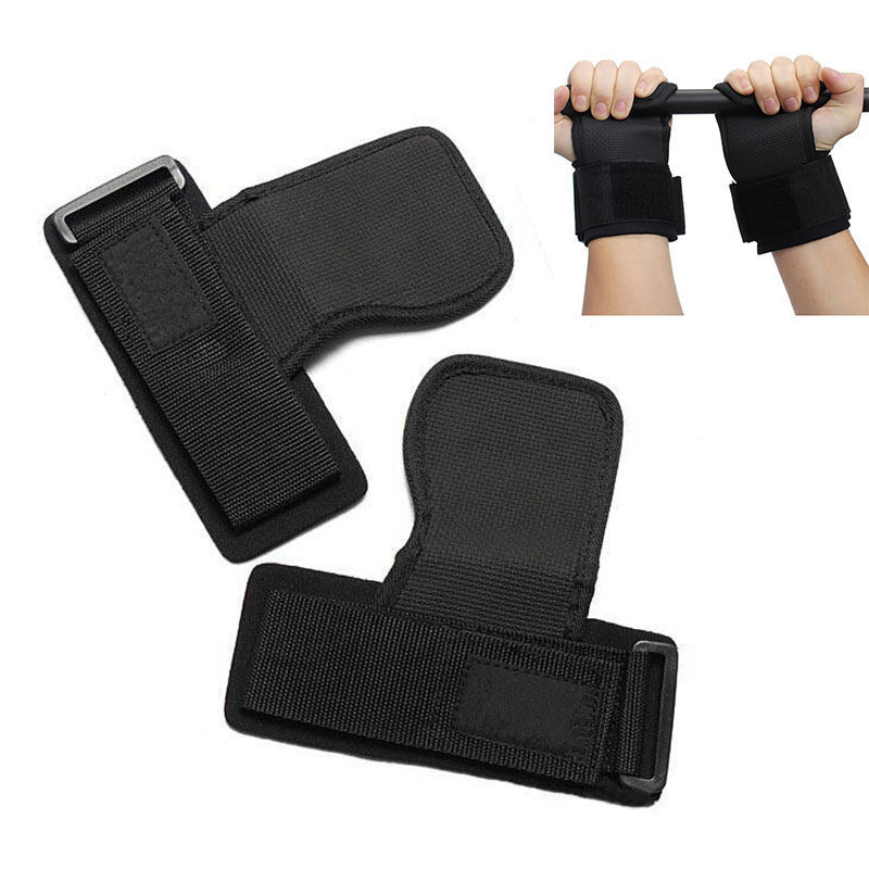 1 Paar Skid Gym Training Gewichtheffen Straps Wraps Hand Bar Polssteun Bescherming Supply