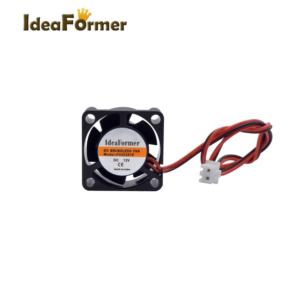 1PC 3D Printer Cooling fan 2510 3010 4010 5010 6015 mm With 2Pin Dupont Wire Cooler Multiple options DC 5 12 24V Cooling Fan