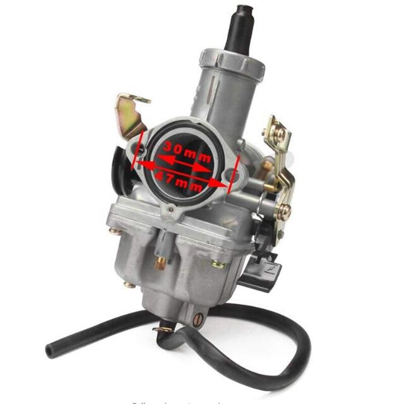 Bomba de aceleración de carburador pz30 30mm 200cc para keihin abm irbis ttr 250 con cable de acelerador 250cc