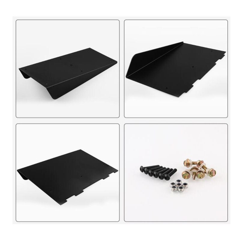 Car tuning supplies shark fin rear deflector chassis shark fin spoiler accessories