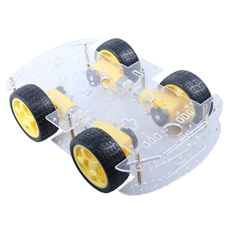 Top DIY Smart Robot 4WD Car Kit 6V Smart Car Kit: Default Title