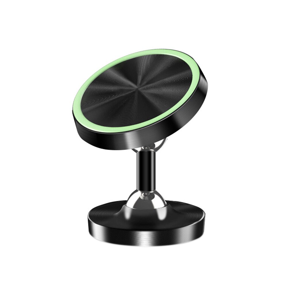 Lichtgevende Telefoon Houder Legering Magnetische Auto Telefoon Houder Universele Auto Dashboard Mount Mobiele Houder Magneet Gps Houder