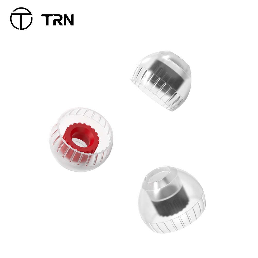 TRN T-auriculares de silicona con doble estructura de soporte, cascos TRN MT3 ST5 BAX EMX, novedad, 3 pares