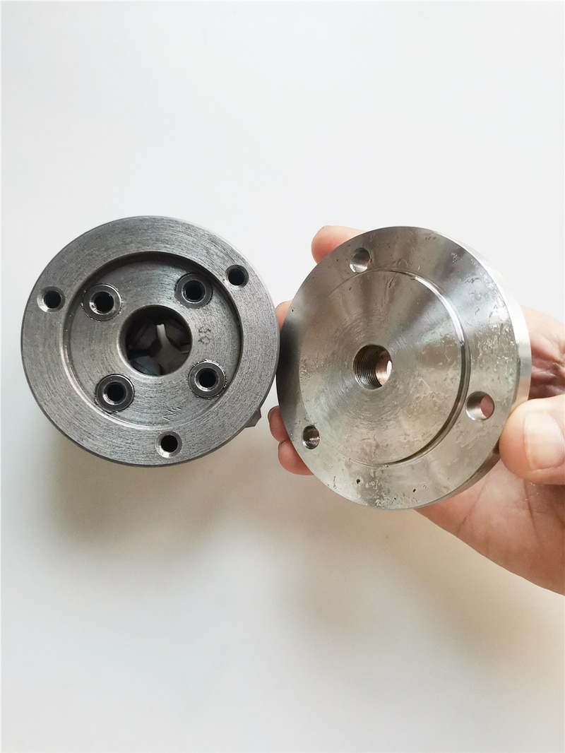 80mm Chuck Connecting Flange M14x1 Suitable for K72-80 Mini Lathe Chuck CNC Mini Lathe Chuck Bench Parts Machine DIY