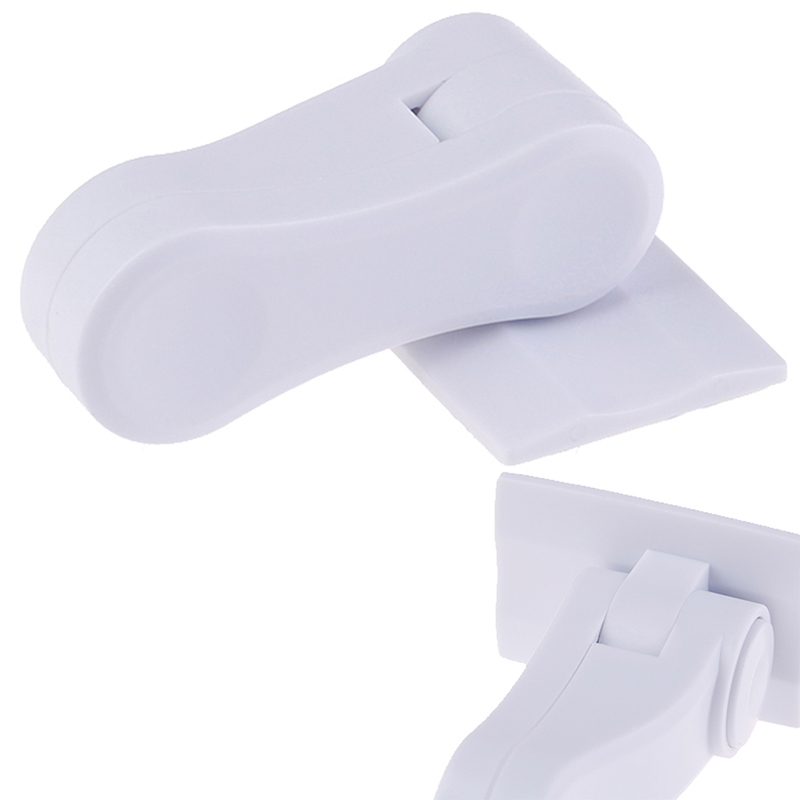 1 st plast barnsäkert säkerhetsfönster dörrbåge lås säkerhetsspak handtag svep spärr