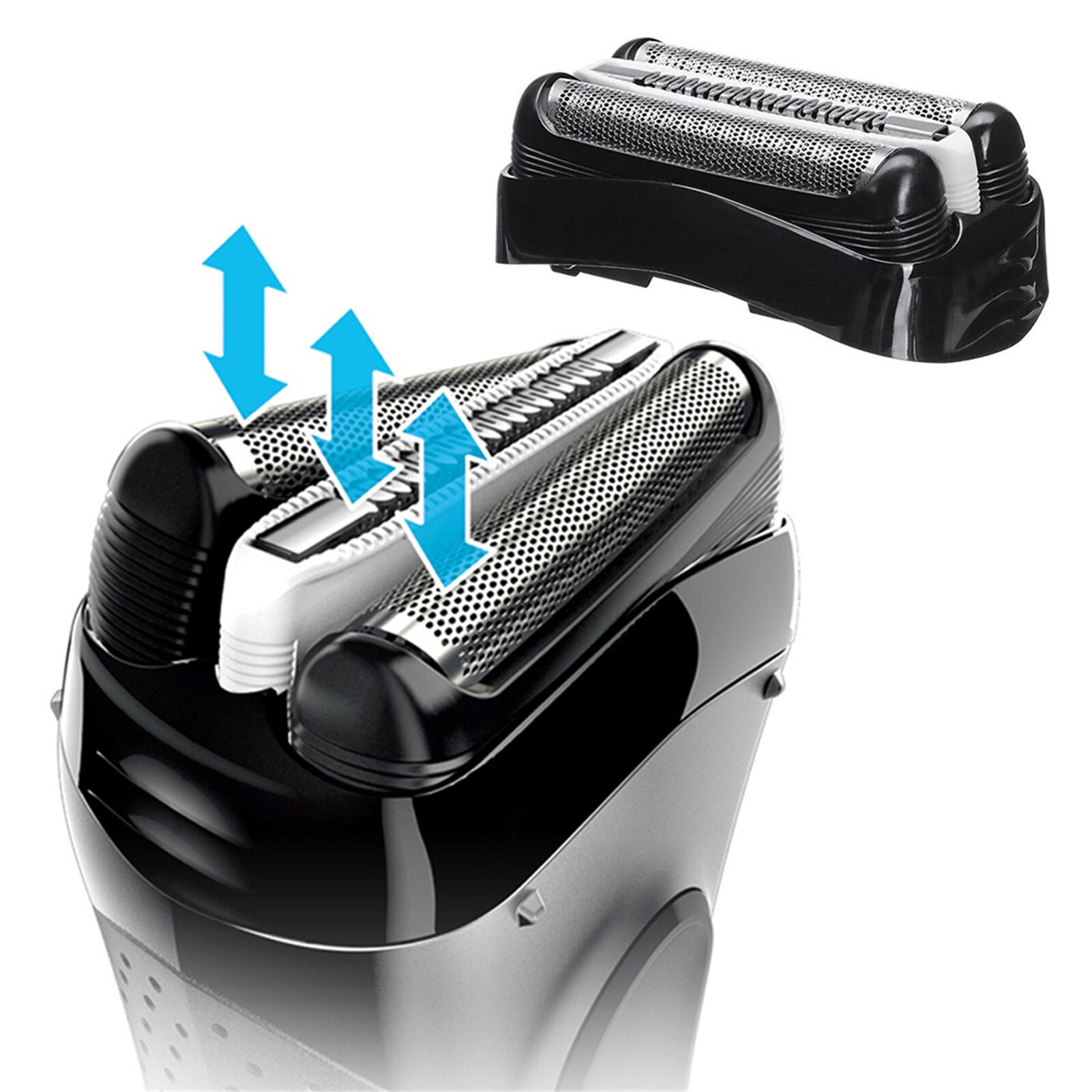 Têtes de coupe électriques pour hommes, remplacement de rasoir, accessoires de coupe, Braun série 32B 32S 21B 3