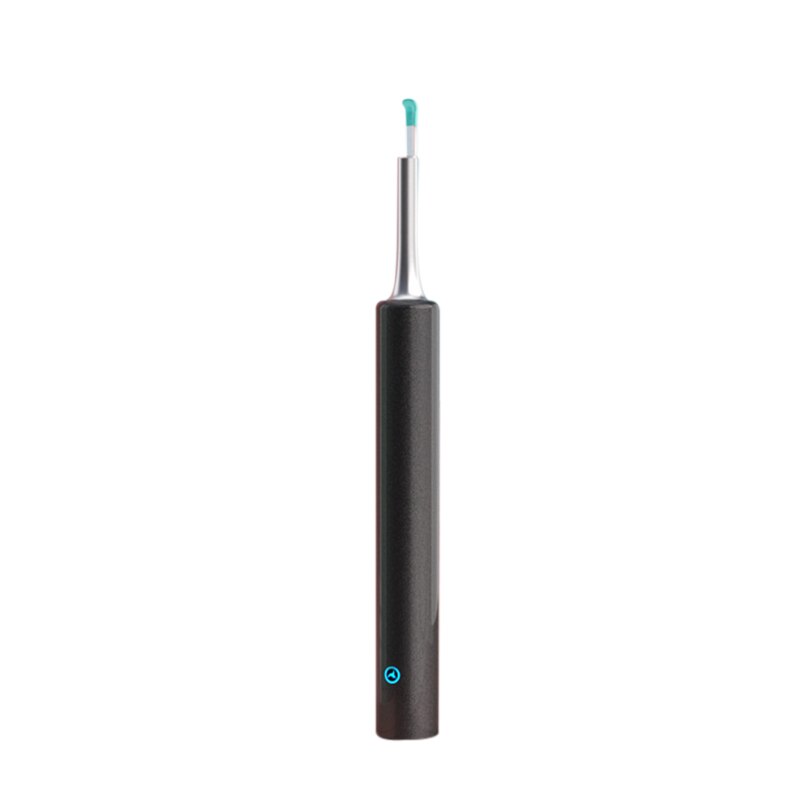 Smart Visuele Oor Stok Draadloze Verbinding 200W Hoge Precisie Oplaadbare Ear Wax Removal Tool Oor Picker Oor Zorg: Black