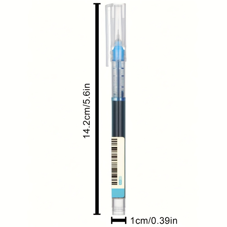 24-Pack Quick-Drying Ink Rollerball Pens, 0.5mm Fine Point Gel Pens for Office & School Supplies, Smooth Writing Multicolor Pens