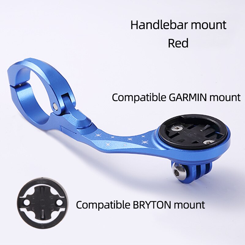 Garmin mount cykel computer holder cykel bryton gopro road mtb cykeldele kant 520: 01 blå