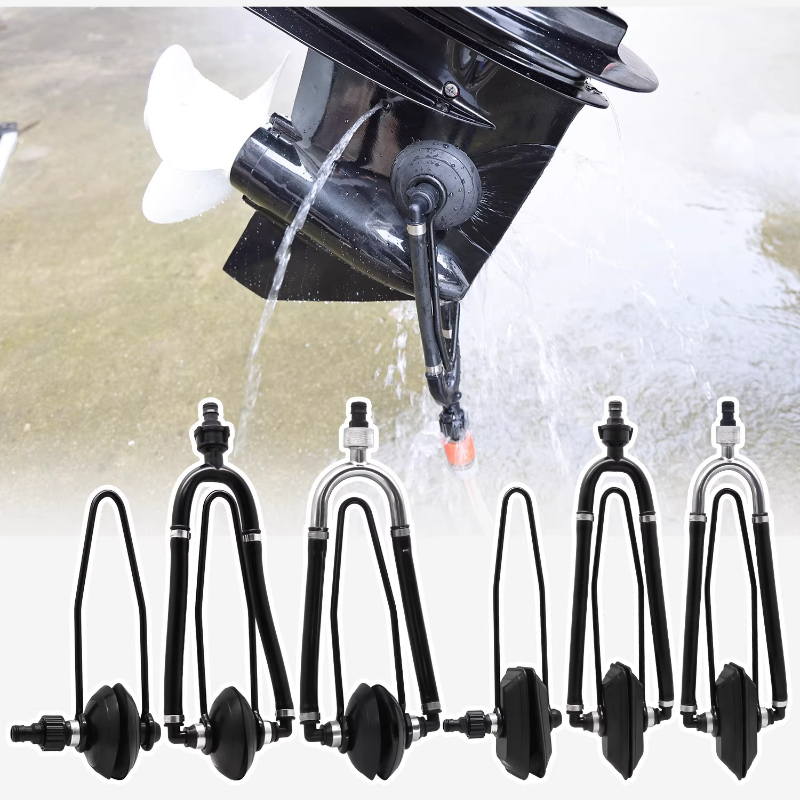 Boat Outboard Motor Cleaning Tool Cleaning Clamp Outboard Motor Water Test Clamp Motor Cleaner