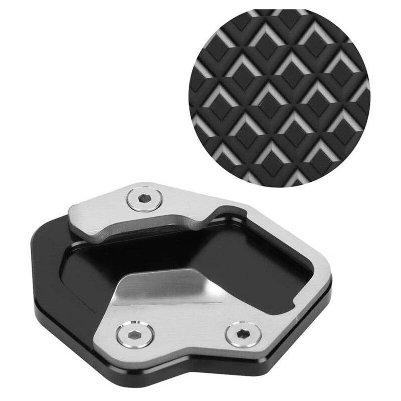 Side Stand Pad CNC Aluminum Motorcycle Side Stand Extension Enlarger Side Stand Pad Fit for Triumph Tiger 800